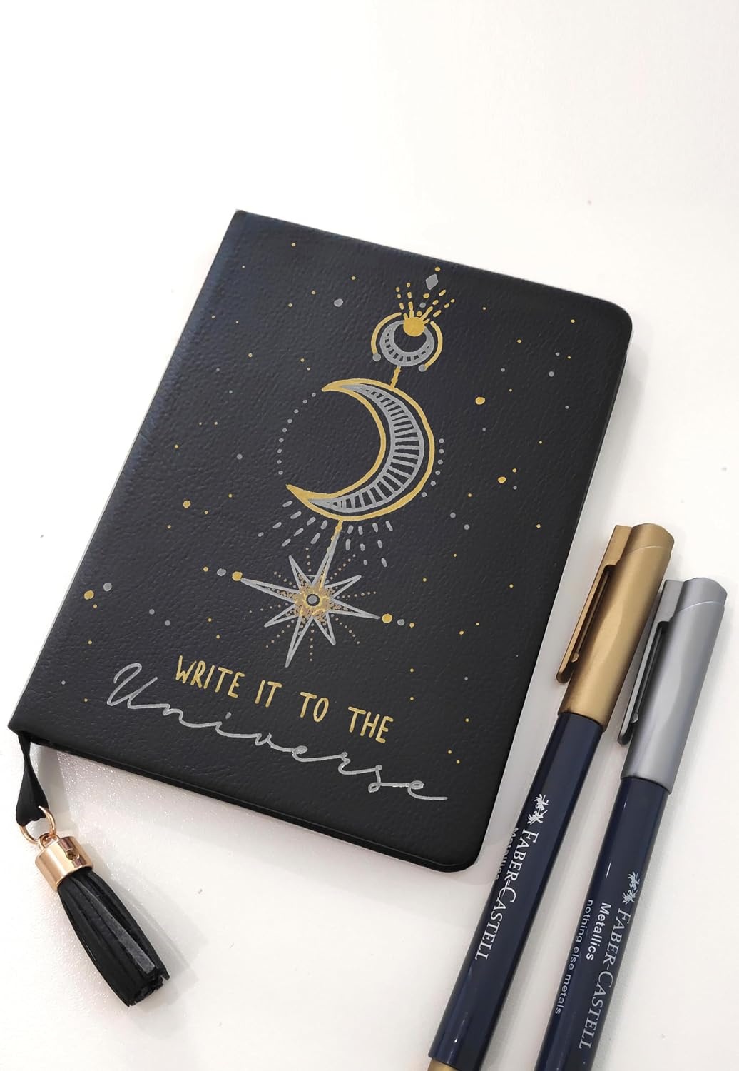 image:imageFaberCastell Metallic Marker Blistercard  Full Range of 6 Colours FC160706AZGold Silver