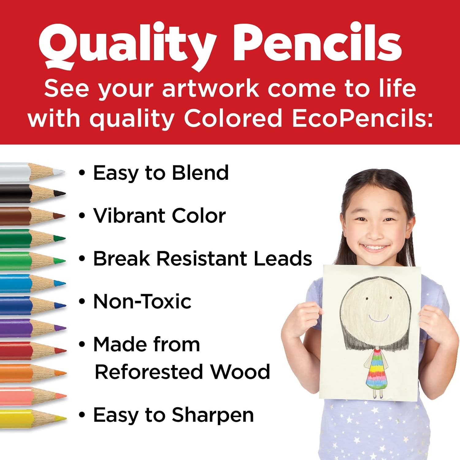image:imageFaberCastell World Colors How to Draw Faces Kit  Learn to Draw Portraits for Beginners  40 Piece Skin Tone Coloring Pencils and Paper Art Set15 Count  Sharpener