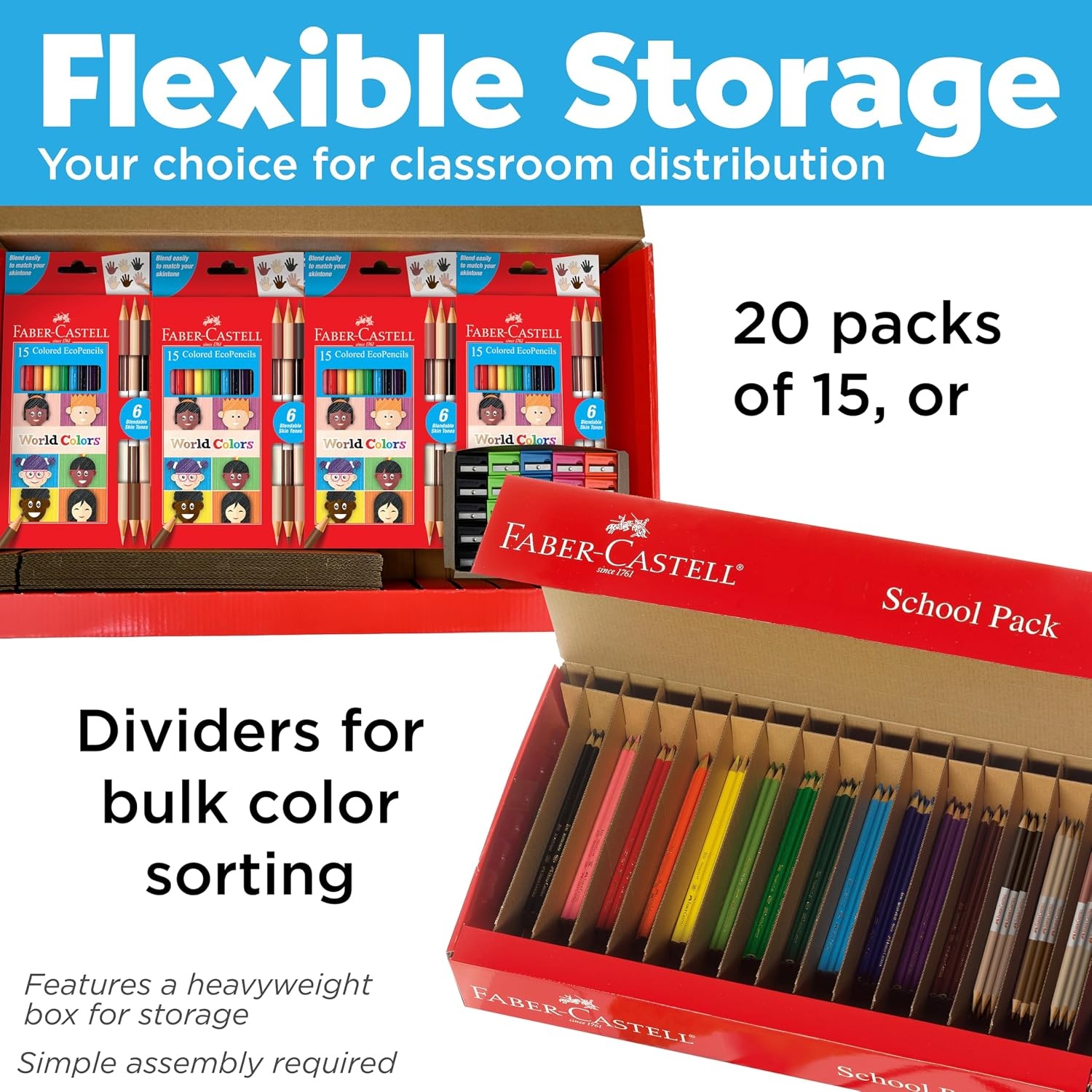 image:imageFaberCastell World Colors How to Draw Faces Kit  Learn to Draw Portraits for Beginners  40 Piece Skin Tone Coloring Pencils and Paper Art Set300 Count School Pack
