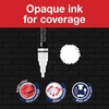 image:imageFaberCastell 285598  ShakeampPaint Black Edition acrylic marker black acrylic pen marker with 2 round tips 3mm and 1mmWhite