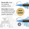 image:imageFaberCastell Albrecht Durer Watercolor Markers  10 Colors Watercolor Brush Markers for Artists10 Count