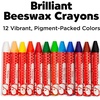 image:imageFaberCastell Beeswax Crayons in Durable Storage Case NonToxic Jumbo Triangle Crayons TravelFriendly Toddler Art Supplies for Kids Ages 3 12 Count