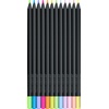 image:imageFaberCastell Black Edition Skin Tone Colored Pencils 12 CountNeon  Pastel