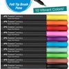 image:imageFaberCastell Black Edition Soft Brush Pens 50 Felt Tip Markers1 Count Pack of 10