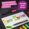 image:imageFaberCastell Black Edition Super Soft Brush Pens Neon Colors Set