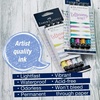 image:imageFaberCastell Black Modern Lettering Pitt Artist Pen Set 4 CountPastels