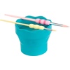 image:imageFaberCastell Clic amp Go Portable Paint Water Cup with Brush Holder Turquoise  Collapsible Paint Brush Cleaner Rinse Cup Travel Friendly Painting Accessories1 Count Pack of 1