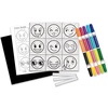 image:imageFaberCastell Color by Number Foil Fun  TRex  1 Dinosaur Color by Number BoardEmoji