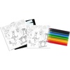 image:imageFaberCastell Color by Number Foil Fun  TRex  1 Dinosaur Color by Number BoardForest Friends