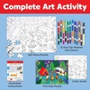 image:imageFaberCastell Coloring by Number Coloring Puzzle Camping Set  Color Build amp Reveal a GlowinTheDark Puzzle Scene  Relaxing ScreenFree Creative Activity for Kids Ages 6Camping