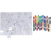 image:imageFaberCastell Coloring by Number Coloring Puzzle Camping Set  Color Build amp Reveal a GlowinTheDark Puzzle Scene  Relaxing ScreenFree Creative Activity for Kids Ages 6Jungle