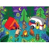 image:imageFaberCastell Coloring by Number Coloring Puzzle Camping Set  Color Build amp Reveal a GlowinTheDark Puzzle Scene  Relaxing ScreenFree Creative Activity for Kids Ages 6Camping