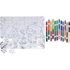 image:imageFaberCastell Coloring by Number Coloring Puzzle Camping Set  Color Build amp Reveal a GlowinTheDark Puzzle Scene  Relaxing ScreenFree Creative Activity for Kids Ages 6Camping