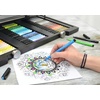 image:imageFaberCastell F167116 Pitt Artist Pen Wallet of 6 with Assorted Tips  Black1 Count Pack of 6