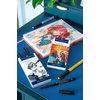 image:imageFaberCastell F167116 Pitt Artist Pen Wallet of 6 with Assorted Tips  Black1 Count Pack of 6