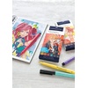 image:imageFaberCastell F167116 Pitt Artist Pen Wallet of 6 with Assorted Tips  Black1 Count Pack of 6