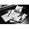 image:imageFaberCastell F167116 Pitt Artist Pen Wallet of 6 with Assorted Tips  Black4 Count Pack of 1