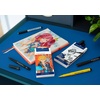 image:imageFaberCastell F167116 Pitt Artist Pen Wallet of 6 with Assorted Tips  Black6 Count Pack of 1