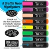 image:imageFaberCastell Graffiti Highlighters Set  8 Chisel Tip Highlighters  Aesthetic School Supplies and Bible Highlighters Fun amp Cute Highlighters Assorted Colors Journaling Supplies in Neon ColorsNeon