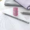 image:imageFaberCastell Grip Trio Pencil Sharpener SilverRose Shadows