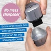image:imageFaberCastell Grip Trio Pencil Sharpener SilverRose Shadows