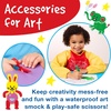 image:imageFaberCastell Little Creatives Jumbo Squeezing Paint Brushes 6 Colors Paint Sticks for Kids Washable Toddler Art Supplies Non Toxic Paint and Brush in One Kids Crafts Age 3 to 5Art Play Set 15 Count