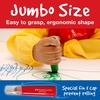 image:imageFaberCastell Little Creatives Jumbo Squeezing Paint Brushes 6 Colors Paint Sticks for Kids Washable Toddler Art Supplies Non Toxic Paint and Brush in One Kids Crafts Age 3 to 5Washable Markers
