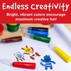image:imageFaberCastell Little Creatives Jumbo Squeezing Paint Brushes 6 Colors Paint Sticks for Kids Washable Toddler Art Supplies Non Toxic Paint and Brush in One Kids Crafts Age 3 to 5Washable Markers