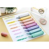 image:imageFaberCastell Metallic Highlighter Set  Assortment of 8 Subtle Glitter Highlighter Markers  Note Taking and Journaling Supplies1 Count Pack of 8