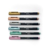 image:imageFaberCastell Metallic Marker Blistercard  Full Range of 6 Colours FC160706AZMetallic