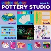 image:imageFaberCastell Neon Glow Pottery Studio Create Your Own Pottery Designs with USBPowered Pottery Wheel Air Dry Clay Neon amp Glow in The Dark Paints Tools amp 50 Craft Supplies for Kids Ages 8Deluxe Starter Bundle