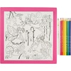 image:imageFaberCastell Paint by Number Foil Fun Unicorn Paint Kit Ages 7Fairy Garden