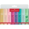 image:imageFaberCastell Pastel Highlighters Set  8 Chisel Tip Highlighter Pens in Assorted Pastel Colors
