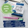 image:imageFaberCastell Pitt Artist Hand Lettering Set Pink Floral 8 CountPink Floral 8 Assorted Nibs