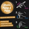 image:imageFaberCastell Shake amp Paint Markers Metallic  6 Count Dual Tip Acrylic Paint Pens Markers Permanent for Clothes Paint Markers for Wood and Art SuppliesMetallic
