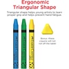image:imageFaberCastell Watercolor Crayons with Brush 15 Colors  Premium Quality Art Supplies for Kids