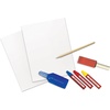 image:imageFaberCastell Watercolor Paint Set  12 Washable Watercolor Paints amp Paintbrush  Kids Art Supplies for Painting Mixing Colors School Projects amp Creative Expression Ages 3Scratch Art Kit