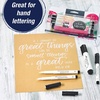 image:imageFaberCastell White Pitt Artist Pen Set  4 Opaque White India Ink Artist Markers  Lettering and Illustration Marker Set4 Assorted Markers White