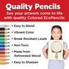 image:imageFaberCastell World Colors How to Draw Faces Kit  Learn to Draw Portraits for Beginners  40 Piece Skin Tone Coloring Pencils and Paper Art Set15 Count  Sharpener