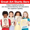 image:imageFaberCastell World Colors How to Draw Faces Kit  Learn to Draw Portraits for Beginners  40 Piece Skin Tone Coloring Pencils and Paper Art Set300 Count School Pack