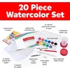 image:imageFaberCastell Young Artist Learn to Watercolor  Watercolor Paint Set for Kids Ages 5 Kidfriendly and Washable Watercolor Paint Packaging May Vary
