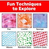 image:imageFaberCastell Young Artist Texture Painting  Painting Set for Kids Ages 5 Toddler Art Supplies Packaging May Vary