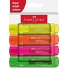 image:imageFaberCastell 254644  Pack of 4 Textliner Highlighters 1546  Neon Tonesmulticoloured