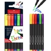 image:imageFaberCastell Black Edition Super Soft Brush Pens Essential Colors