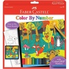 image:imageFaberCastell Color by Number Foil Fun  TRex  1 Dinosaur Color by Number BoardForest Friends