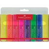 image:imageFaberCastell Fluorescent Highlighters 8 Neon Colors1 Count Pack of 8