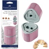 image:imageFaberCastell Grip Trio Pencil Sharpener SilverRose Shadows