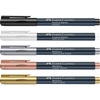 image:imageFaberCastell Metallic Marker Blistercard  Full Range of 6 Colours FC160706AZColourful