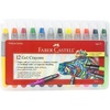 image:imageFaberCastell Neon Gel Crayons 6 Jumbo Drawing Sticks in a Durable Storage Case Toddler Art Supplies for Coloring Twistable Crayons for Kids Drawing Supplies Ages 312 Original Colors