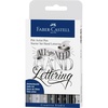 image:imageFaberCastell Pitt Artist Hand Lettering Set Pink Floral 8 CountHand Lettering Starter Set 7 Assorted Nibs
